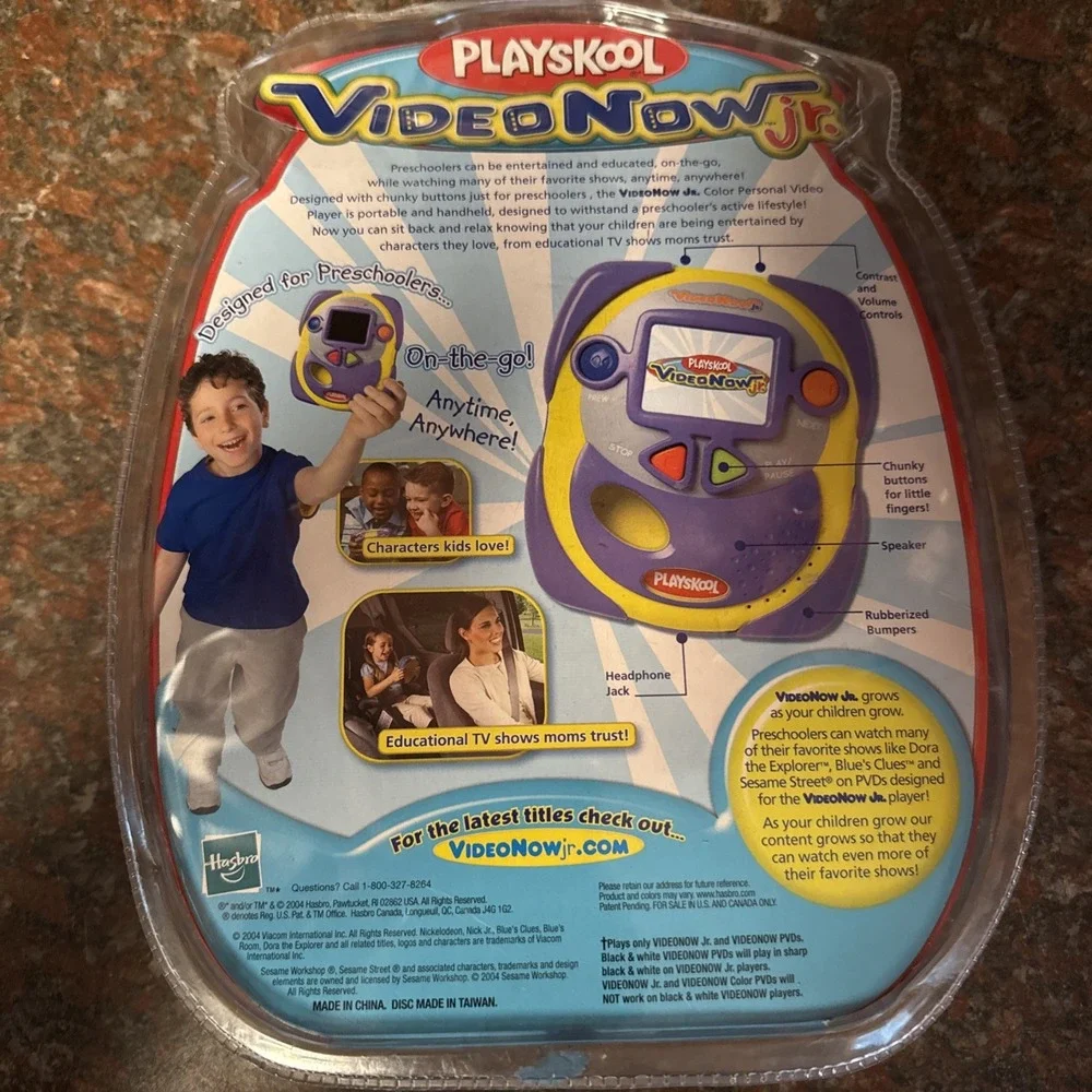 Playskool Video Now Jr Brand New Factory Sealed Video Player